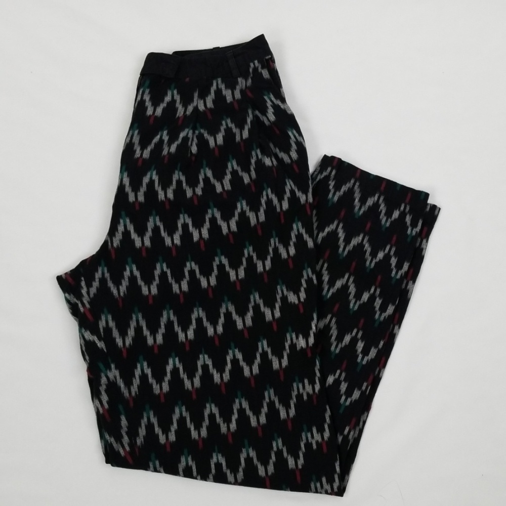 ASOS Tapered Leg Print Pants - Picture 1 of 5